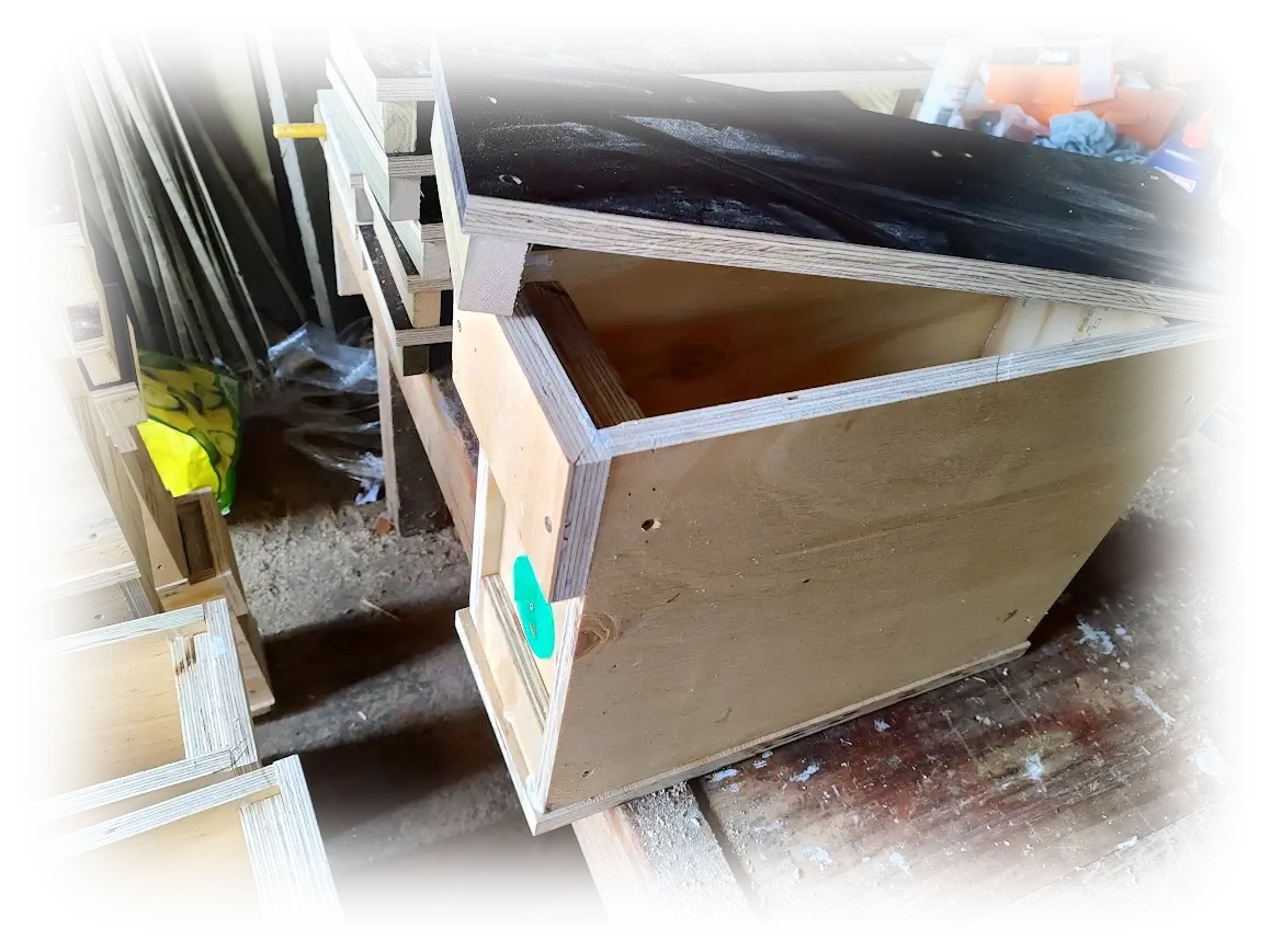 Two frame nuc roof