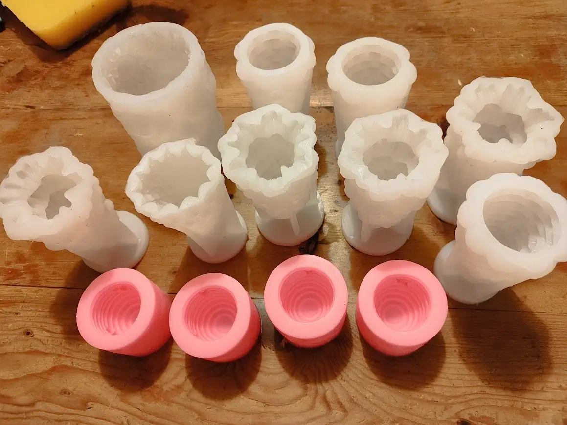 Silicone Candle Moulds